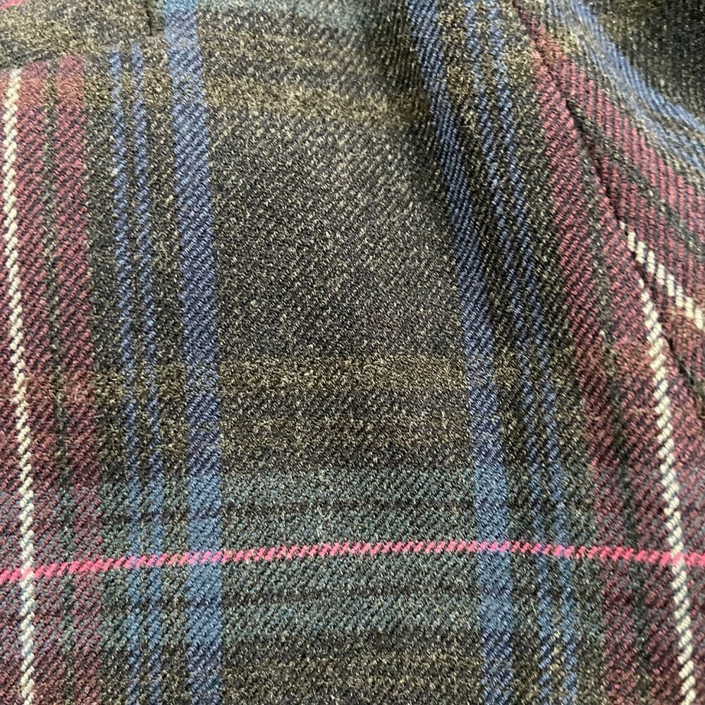 J. Jill Bi-Stretch Premium Plaid Pull Up/On Pants Size 6 - Picture 5 of 9